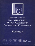 PROCEEDINGS OF THE 30TH INTERSOCIETY ENERGY CONVERSION ENGINEERING CONFERENCE  VOLUME 3