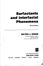 SURFACTANTS AND INTERFACIAL PHENOMENA  SECOND EDITION