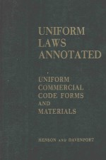 UNIFORM LAWS ANNOTATED  VOLUME 5