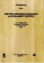 PROCEEDINGS of the 1994 IEEE International Symposium on INTELLIGENT CONTEOL