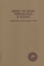 INDEX TO LEGAL PERIODICALS AND BOOKS 45