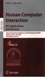 Human-Computer Interaction HCI Applications and Services