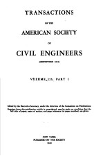 TRANSACTIONS OF THE AMERICAN SOCIETY OF CIVIL ENGINEERS  VOLUME 125  PART 1