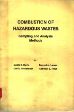 COMBUSTION OF HAZARDOUS WASTES  SAMPLING ANALYSIS METHODS