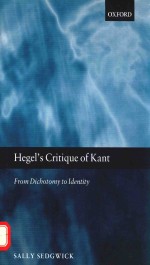 HEGEL'S CRITIQUE OF KANT