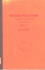 WATER POLLUTION DISPOSAL AND REUSE (IN TWO VOLUMES) VOLUME 1