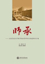 师承  上海交通大学医学院班导师文化创建项目汇编