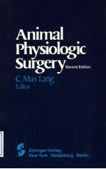 ANIMAL PHYSIOLOGIC SURGERY  SECOND EDITION