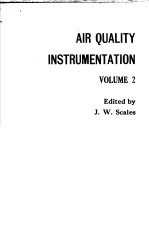 AIR QUALITY INSTRUMENTATION  VOLUME 2