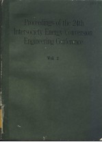 PROCEEDINGS OF THE 24TH INTERSOCIETY ENERGY CONVERSION ENGINEERING CONFERENCE  VOL.2