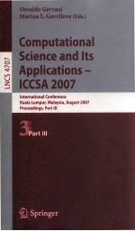 Computational Scince and Its Applications-ICCSA 2007