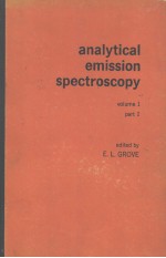 ANALYTICAL EMISSION SPECTROSCOPY VOLUME 1 PART 1