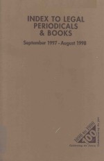 INDEX TO LEGAL PERIODICALS AND BOOKS  37