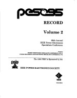 1955 IEEE POWER ELECTRONINCS SPECIALISTS CONFERENCE VOLUME 2