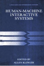 HUMAN-MACHINE INTERACTIVE SYSTEMS