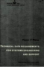 TECHNICAL DATA REQUIREMENTS FOR SYSTEMS ENGINEERING AND SUPPORT