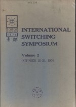 INTERNATIONAL SWITCHING SYMPOSIUM OCTOBER 25-29 1976 Volume 2