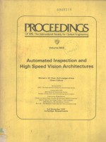 Automated Inspection and High Speed Vision Architectures