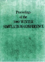 Proceedings of 1980 WINTER SIMULATION CONVERENCE