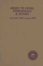 INDEX TO LEGAL PERIODICALS AND BOOKS  43