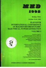 ELEVENTH INTERNATIONAL CONFERENCE ON MAGNETOHYDRODYNAMIC ELECTRICAL POWER GENERATION VOLUME 2