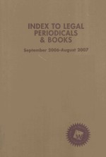 INDEX TO LEGAL PERIODICALS AND BOOKS 46