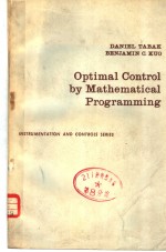 OPTIMAL CONTROL BY MATHEMATICAL PROGRAMMING