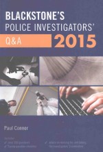 BLACKSTONE'S POLICE INVESTIGATORS'Q&A 2015