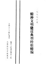 1999年精神文明建设典型经验精编