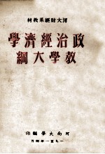 政治经济学教学大纲