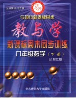 新课标周末同步训练  浙教版  七年级数学  下