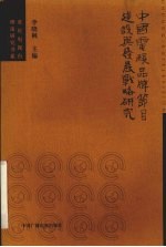 中国电视品牌节目建设与发展战略研究