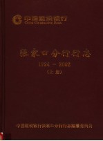 中国建设银行张家口分行行志  1994-2002  上