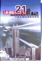 决胜21世纪  深圳高新技术产业发展的调查与研究