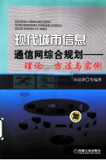 现代城市信息通信网综合规划  理论、方法与实例