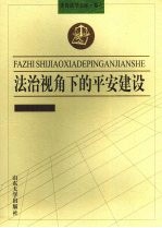 法治视角下的平安建设