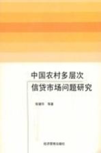 中国农村多层次信贷市场问题研究