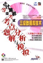 全国计算机等级考试考点分析、题解与模拟  三级数据库技术