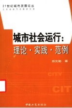 城市社会运行：理论·实践·范例