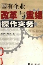 国有企业改革与重组操作实务