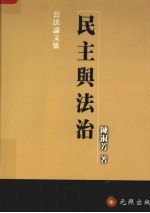 民主与法治  公法论文集