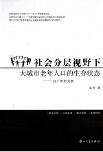 社会分层视野下大城市老年人口的生存状态  以广州市为例