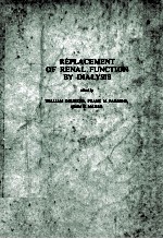 REPLACEMENT OF RENAL FUNCTION BY DIALYSIS