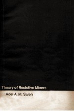 THEORY OF RESISTIVE MIXERS