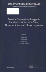 Solution synthesis of inorganic functional materials -- films