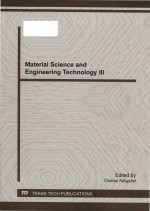 Material science and engineeting technology III selected