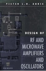 Design of RF and Microwave Amplifiers and Oscillators