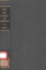 NOYES ORAL HISTOLOGY AND EMBRYOLOGY