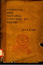 CHEMICAL AND NATURAL CONTROL OF PESTS