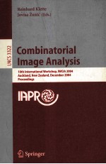 Combinatorial Image Analysis 10th International Workshop